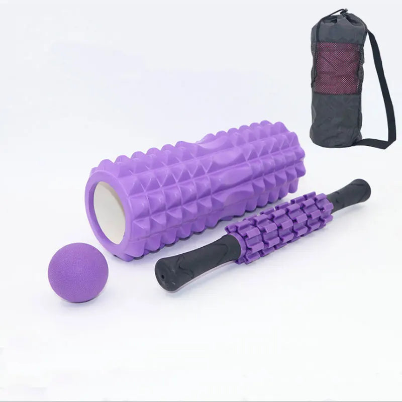 Yoga Column Fitness Equipment Pilates Foam Roller, Massage Foam Roller Fitness Sports Accessories Roller Back Massager