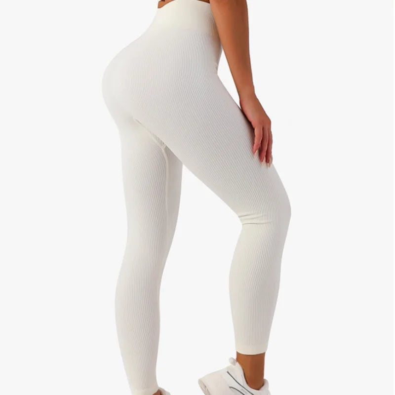 Seamless Thread High Elastic Tight Buttock Lifting Sports Fitness Yoga Pants