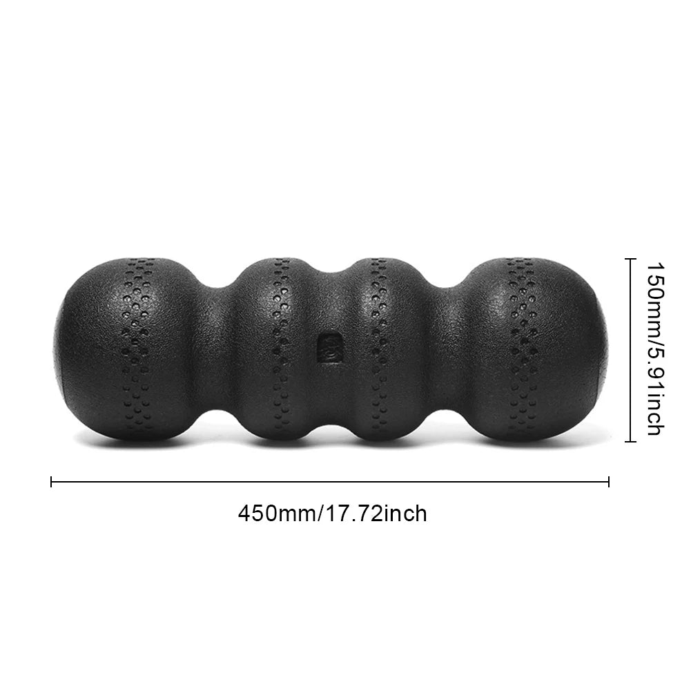 Yoga Foam Roller EPP Foam Roller Relax Tight Muscles Wavy-Shape Massage Roller Myofascial Release for Back Neck Lumbar